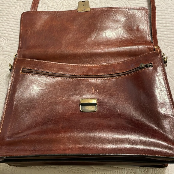 Italian leather Old Angler Firenze portfolio - Picture 1 of 8